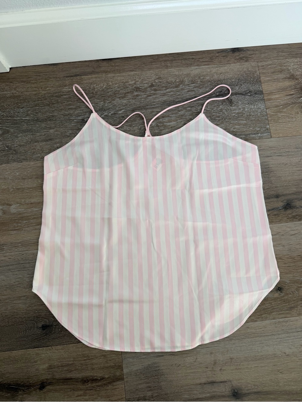 Victoria's Secret Pink and White Striped Cami